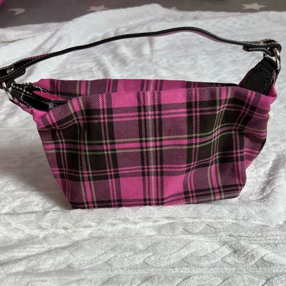 Coach Purse - Plaid Pink NWT - Picture 2 of 11